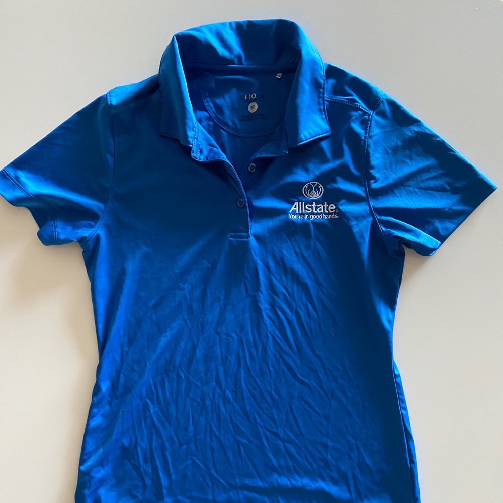 Allstate Polo, Blue, Size: Small